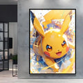 Eevee Ink Style Canvas Art